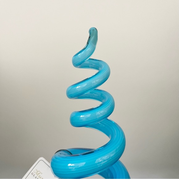 Murano Glass Brilliant Multiflori Corkscrew Art Glass Home Essentials Italy - Picture 11 of 11